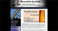 Desktop Screenshot of moorefieldsystems.com